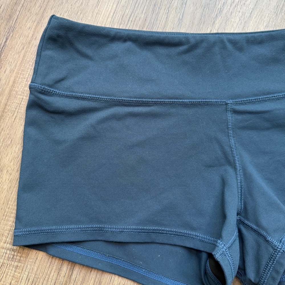 WodBottom Dark Blue Workout Shorts - Size Medium - Picture 3 of 5